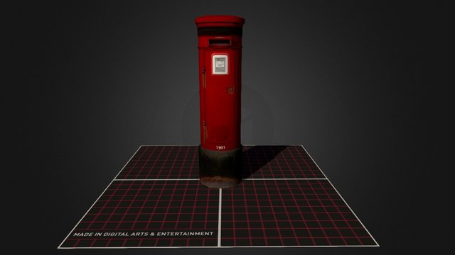 Mailbox from Lisbon 3D Model