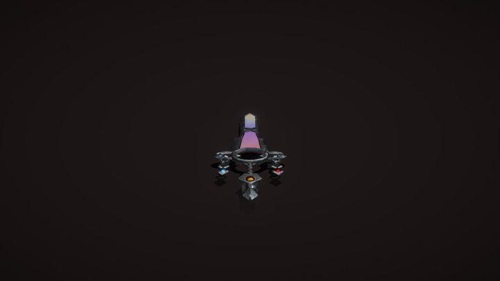 Espada Arcoíris 3D Model