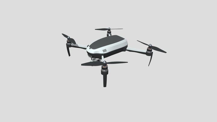 Drone Animation 3D Model