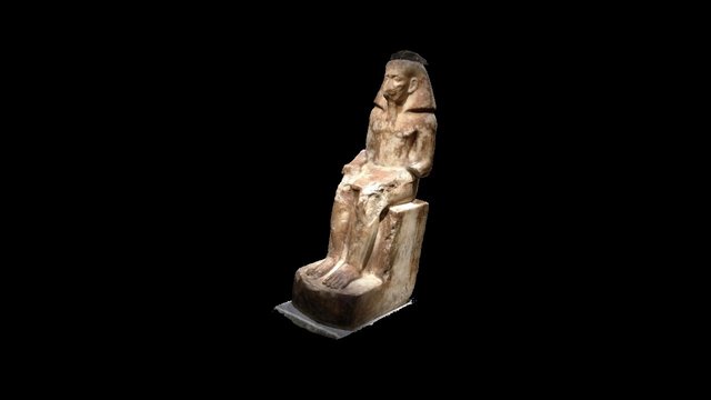 Egyptian Sculpture 3D Model