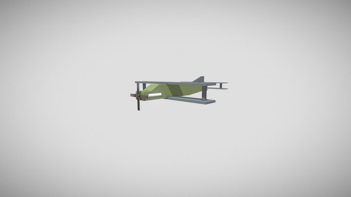 Final Model Design of My Plane 3D Model