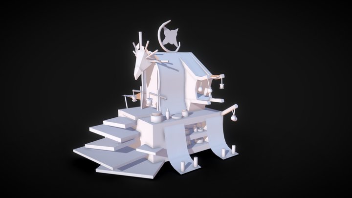 Shamans Houme 3D Model