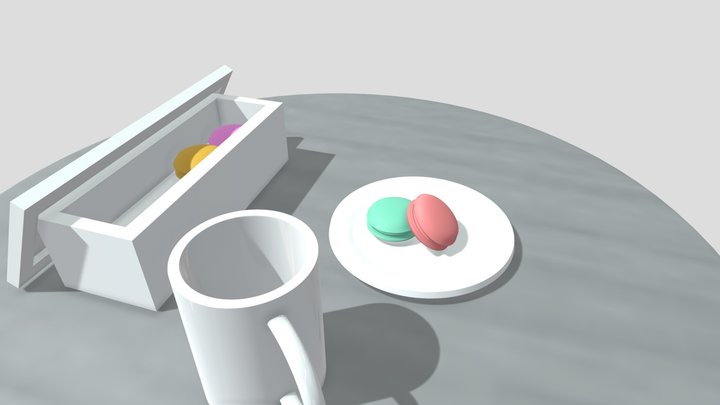 Lunch Time 3D Model