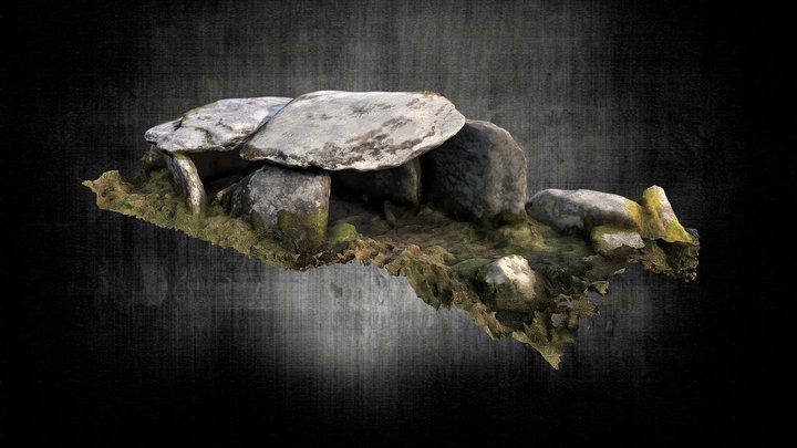 Caherlehillan Wedge Tomb 1 3D Model