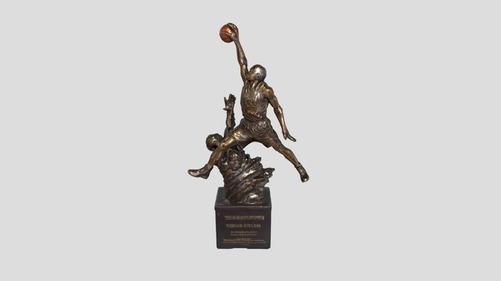Jordan Statue 3D Model