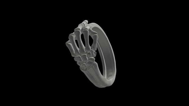 Silver Street-Ring I WILL ALWAYS BE AGAINST 3D Model