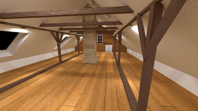 strych lights v.1 3D Model