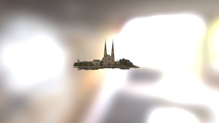 Catholic Cathedral (Round 3 - Retake Of Photos) 3D Model