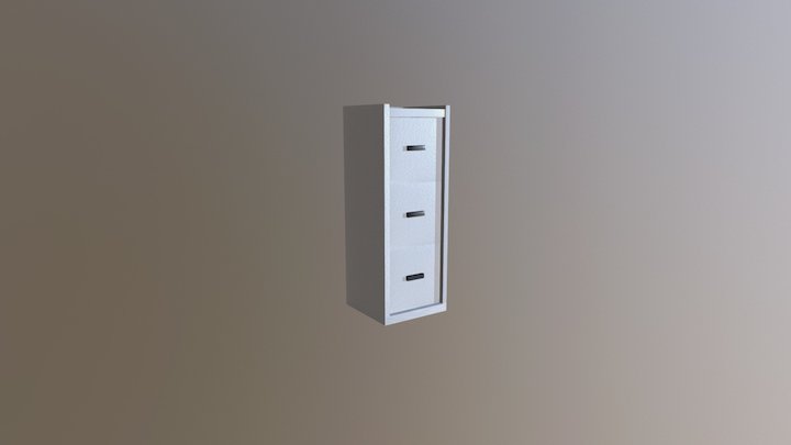 Omni File Cabinet 3D Model