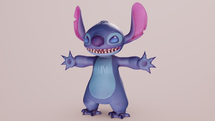 Stitch 3D Model