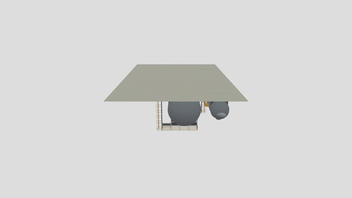 Industrial Silo Demo 3D Model