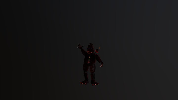 Bloodless Chica 3D Model