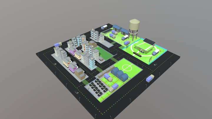 City 3D Model
