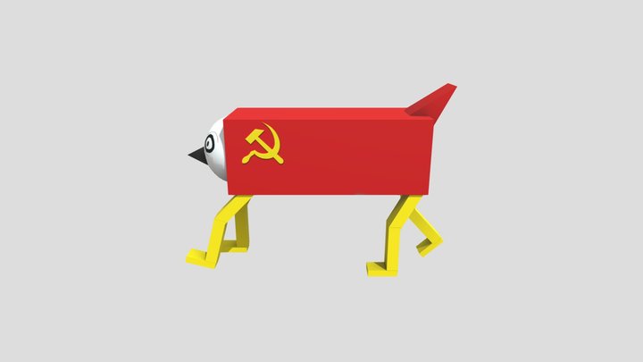 Comrade WobbleDog 3D Model
