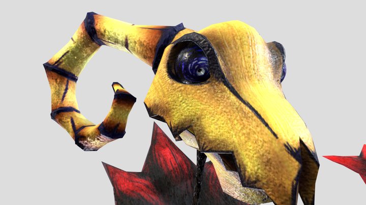 Krampus 3D Model