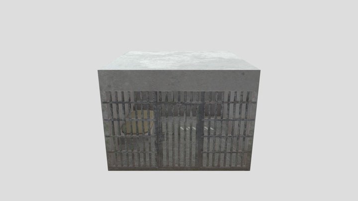 Jail Cell 3D Model