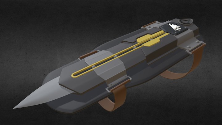 Hidden Blade 3D Model