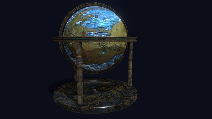 Roshar Globe 3D Model
