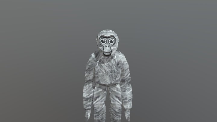 Gorilla tag but with legs ( not mine so idk) 3D Model