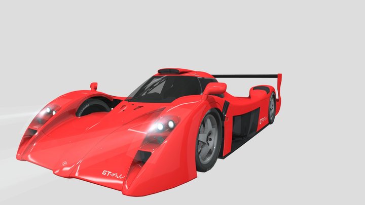 toyota gt-one road car – Gratis 3D-model STL