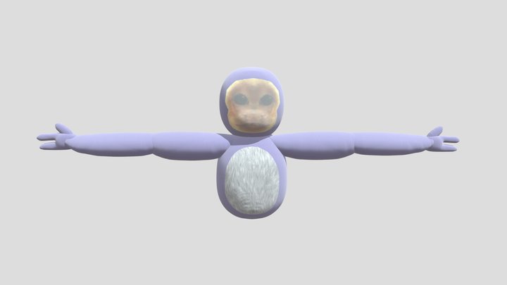 Capuchin player model 3D Model