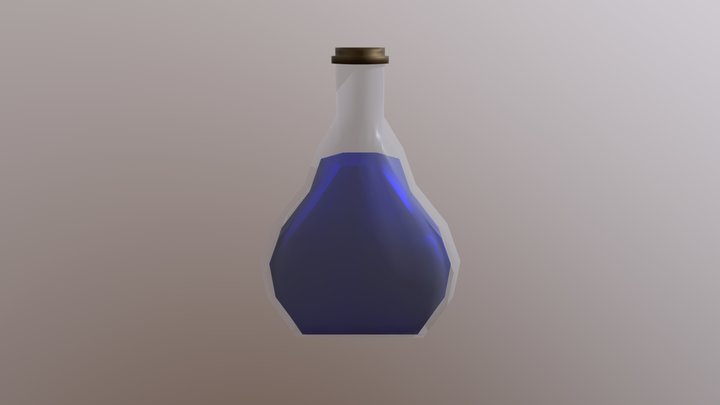 Lo Potion Bottle 3D Model