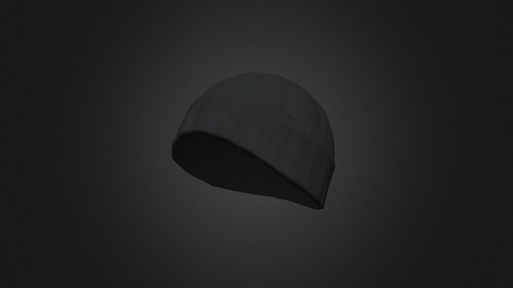 Knitted Hat (Game-ready) 3D Model