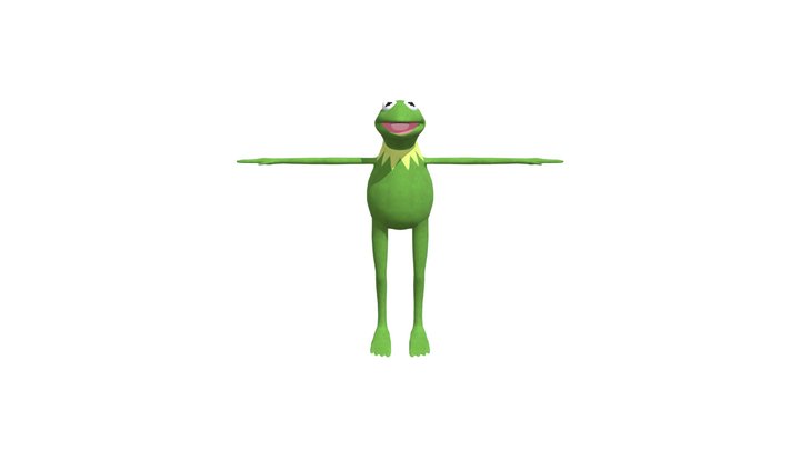Kermit The Frog – Modello 3D gratuito STL