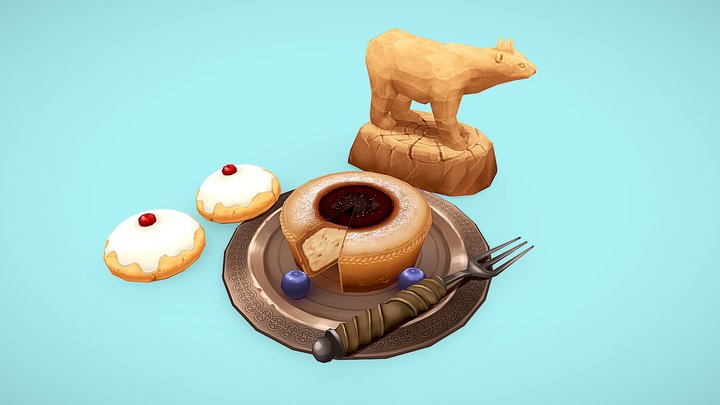 Chill-tober #1 - Brave 3D Model