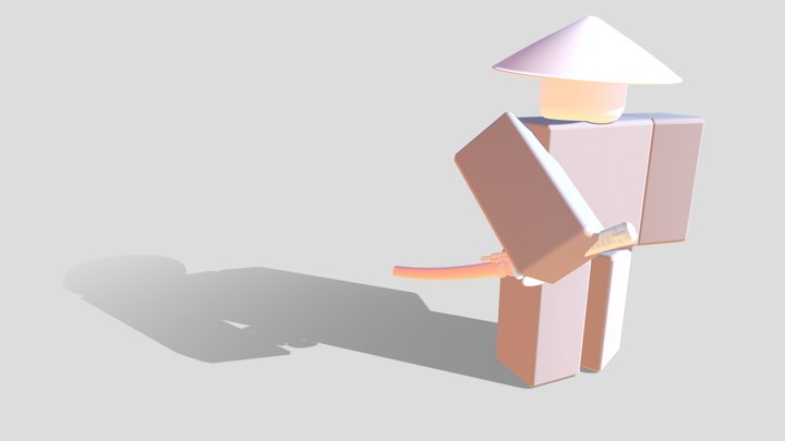 KatanaMainMenuStance 3D Model