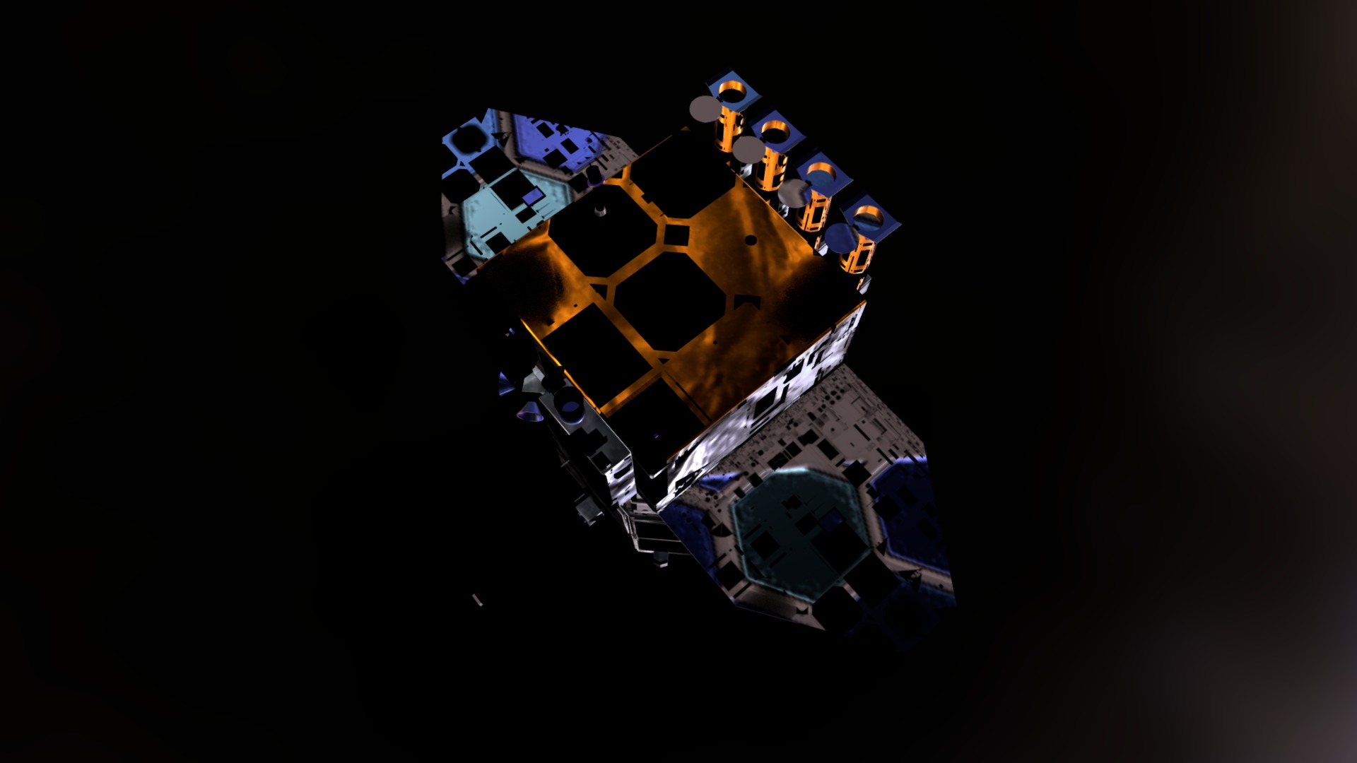 Solar Dynamics Observatory - 3D model by tashtego [63e55c7] - Sketchfab
