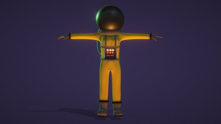 Astronaut 3D Model