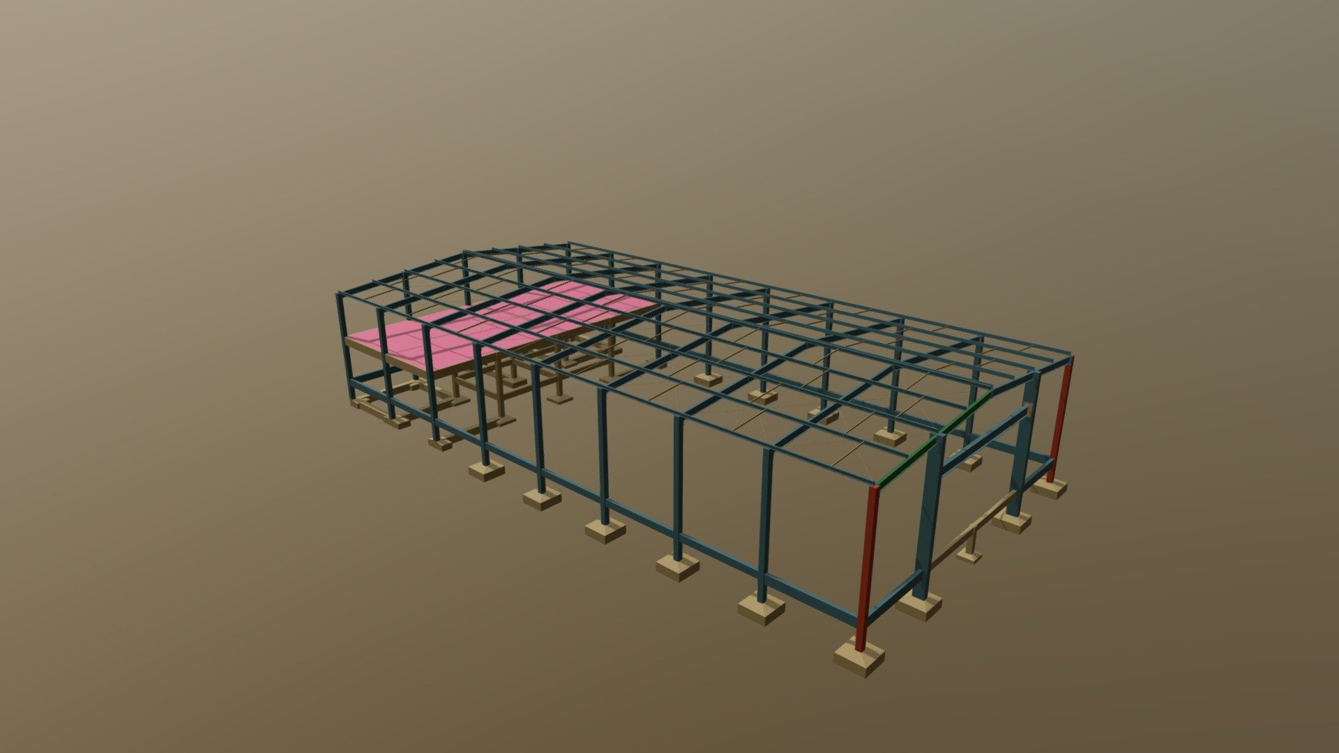 Galpão Misto — Sketchfab embed 3D viewer
