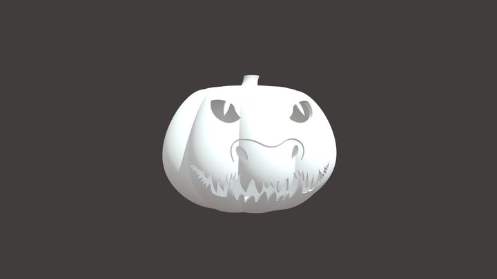 Gat O' Lantern 3D Model