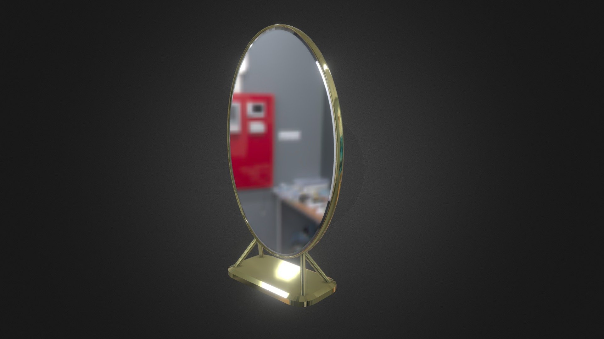 Mirror Download Free 3D model by saintkastiell [63e6f5b] Sketchfab