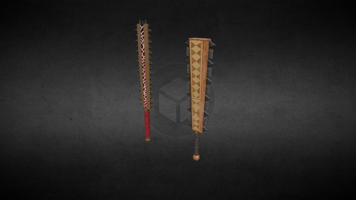 Macahuitl 3D Model