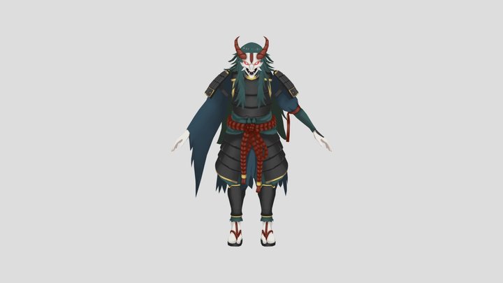 Oni Royal Guard 3D Model