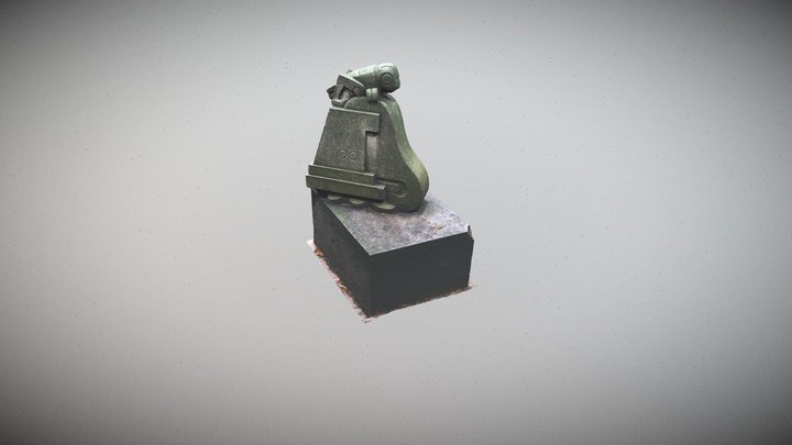 Glifo de Chapultepec 3D Model