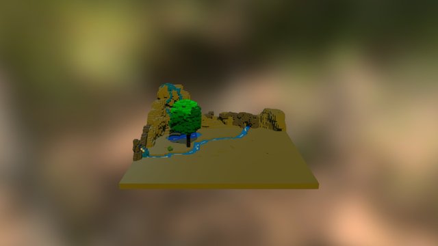 Water Scene 3D Model