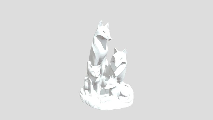 Stillness of the Pack 3D Model
