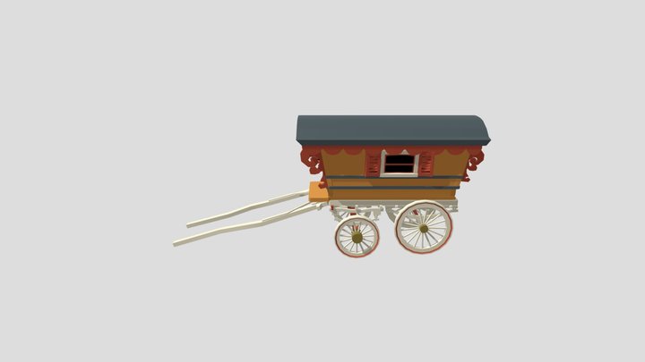 wagon 3D Model