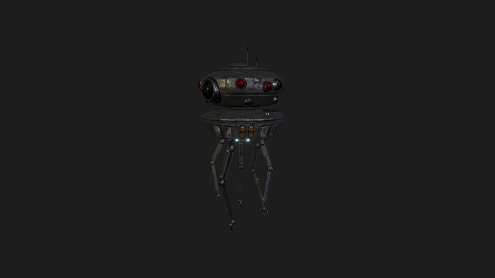Star Wars: Probe Droid 3D Model