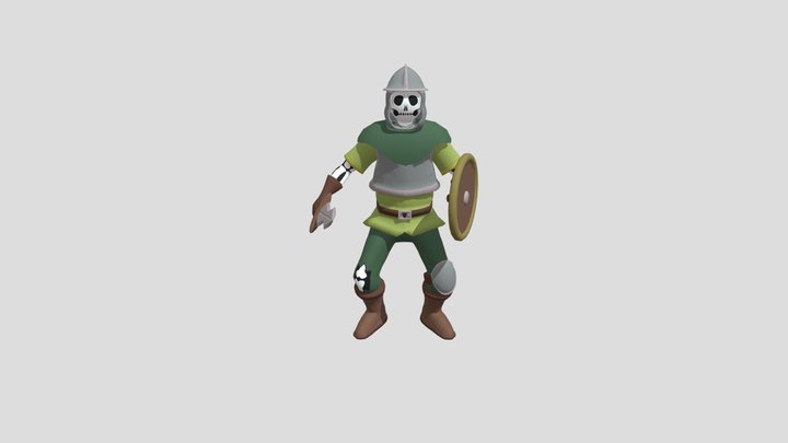 Character: Basic Enemy 3D Model