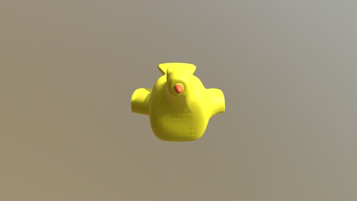 Chicken Shelly T 2B 3D Model