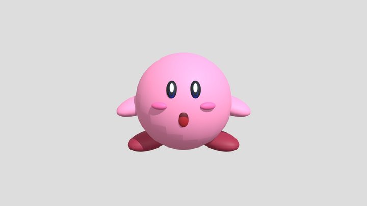 kirby 3D Model