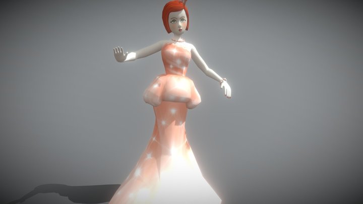 3DRT - Fantasy Princess - 04 3D Model