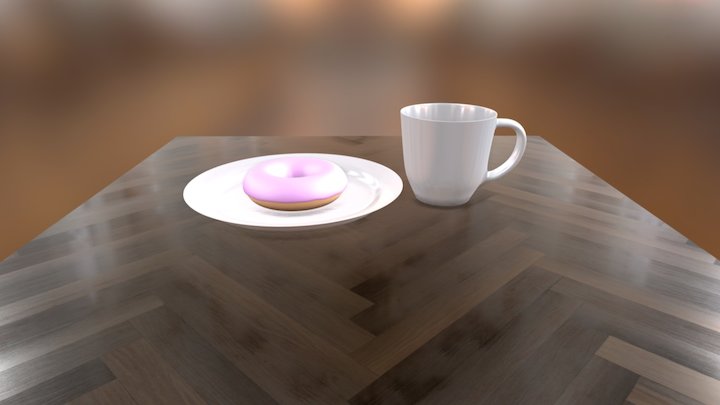 FIrst project donut 3D Model