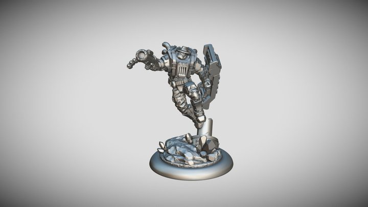 Star Scrappers: Terron Vindicator 3D Model
