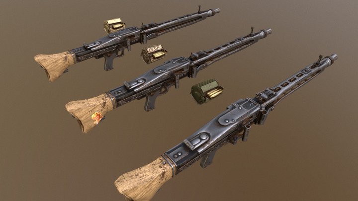 Mg42 3D models - Sketchfab