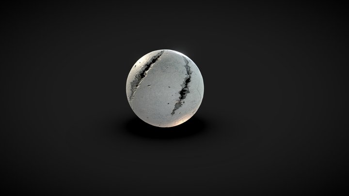 Cocnrete material 3D Model